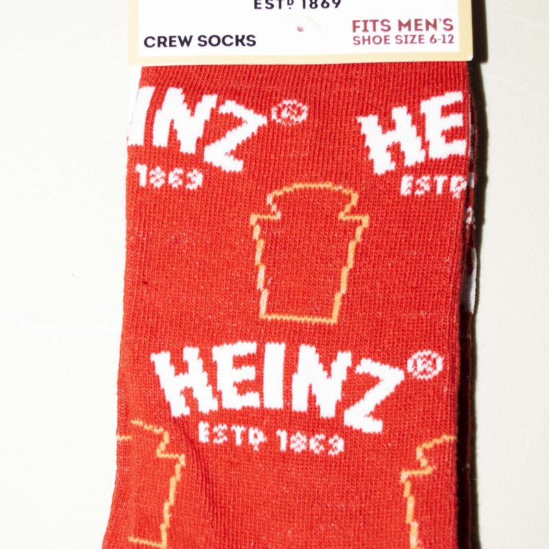 HEINZ Men’s Tomato Ketchup Sock Sizes 6-12