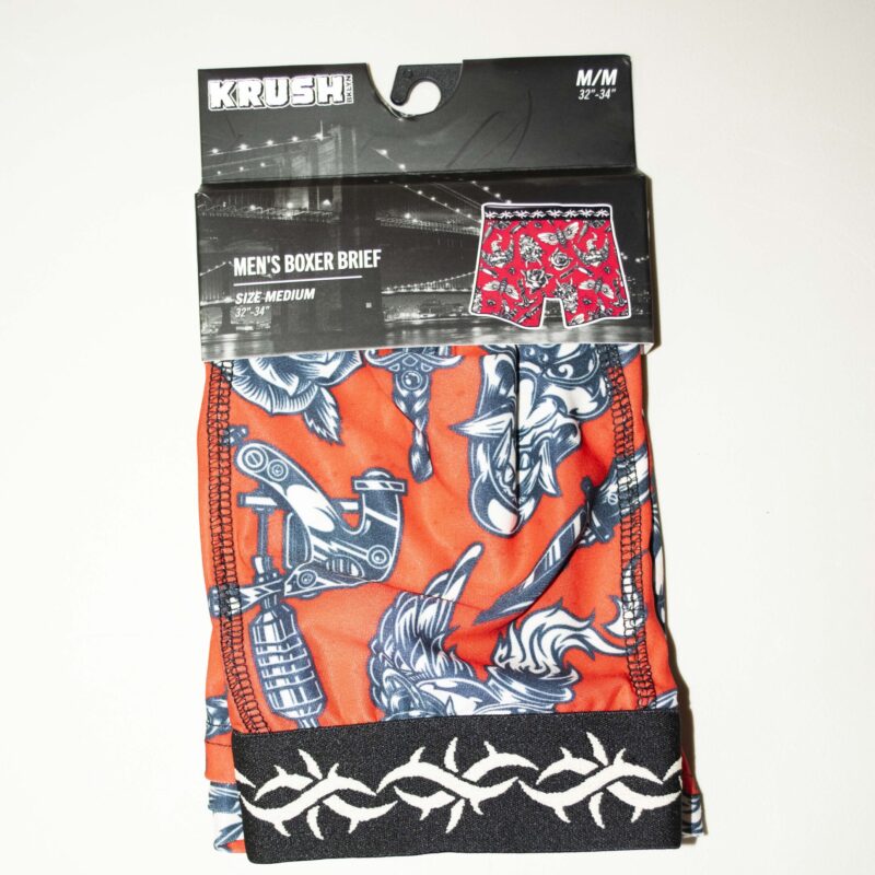 ED HARDY Mens Boxer Briefs Medium
