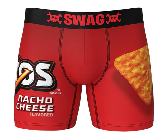 SWAG – Snack Aisle Boxer Briefs: Doritos – Nacho Cheese Large